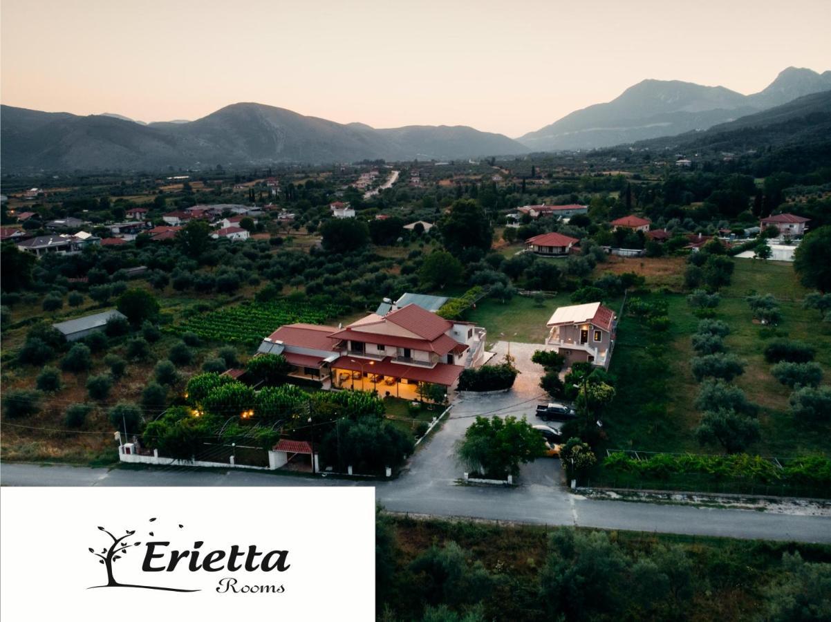 Erietta Rooms Paramythia Exteriér fotografie